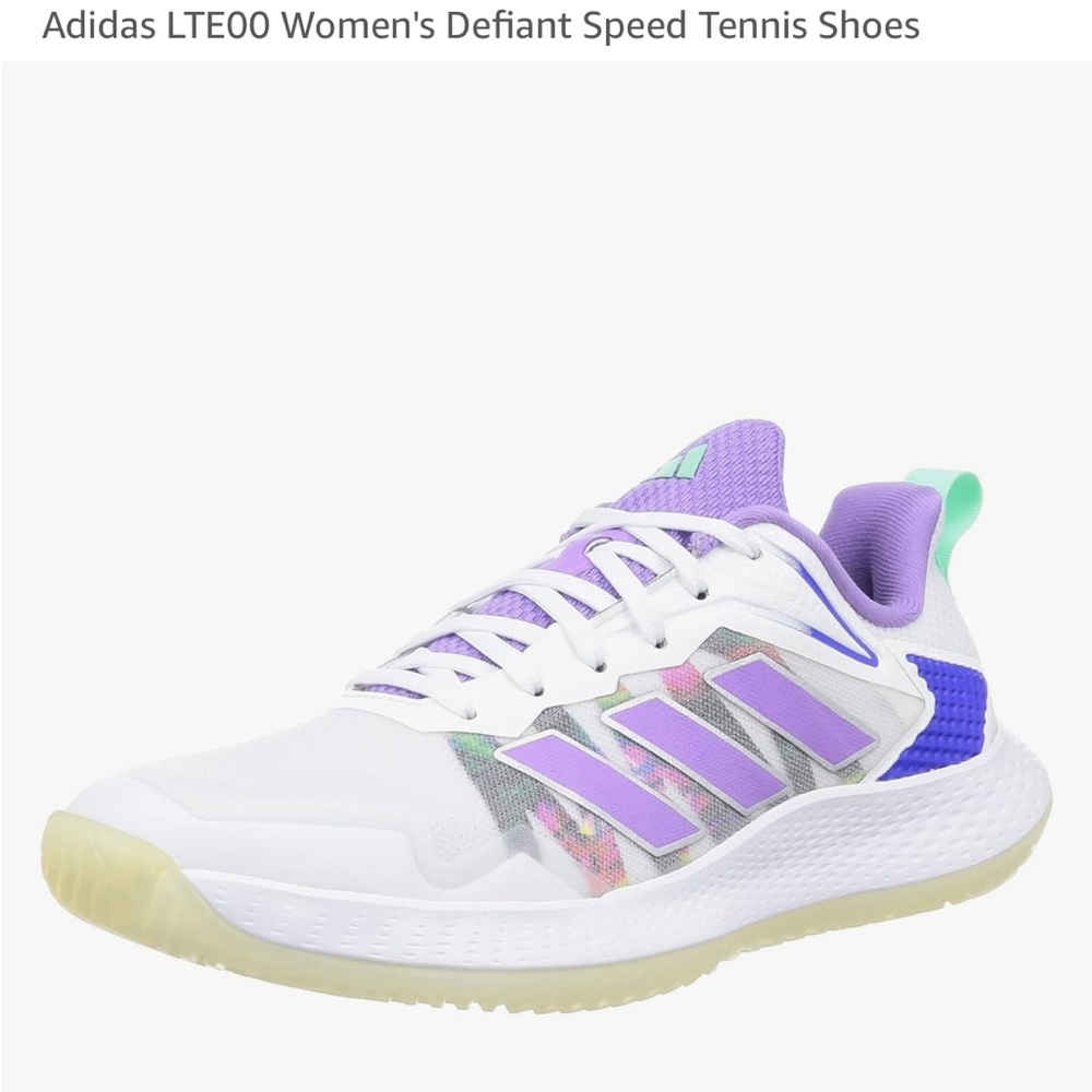 Adidas LTE00 Women’s Bounce Defiant Speed Tennis Shoes 9.5